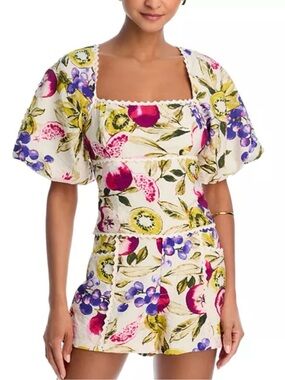 AQUA Fruit Vine Top in S